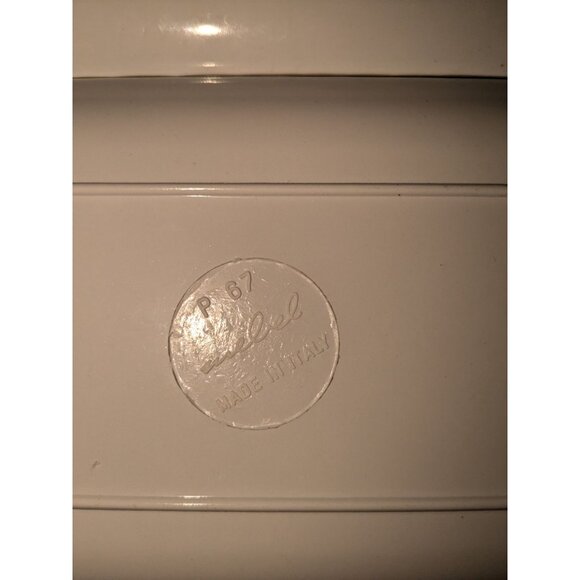 Set Of 4 Pagnossin Italy Michelangelo Sistine Chapel Themed Melamine Small Dishe - Picture 7 of 9